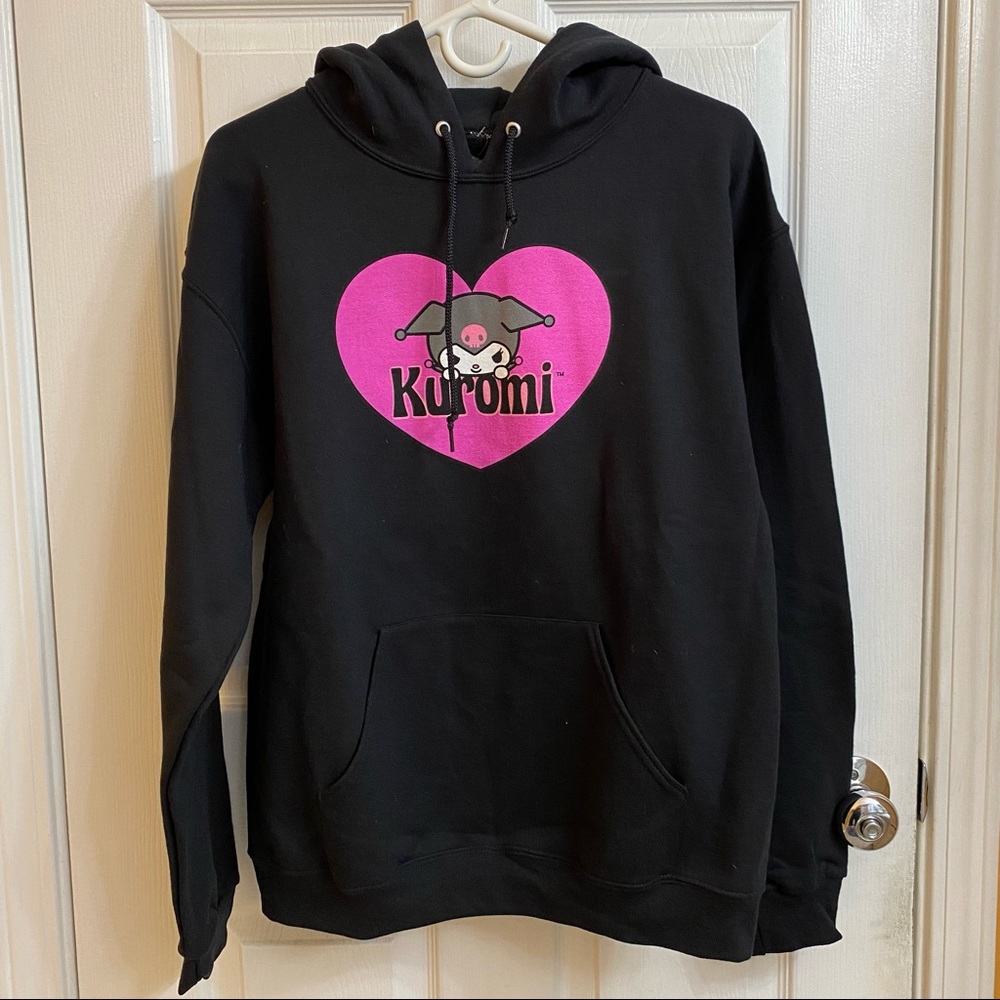 Kuromi Sanrio Black Hoodie